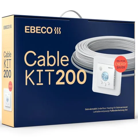 Cable Kit 200 Ebeco Gulvvarmesett 2818650 Cable Kit 200 Ebeco Gulvvarmesett 2818650