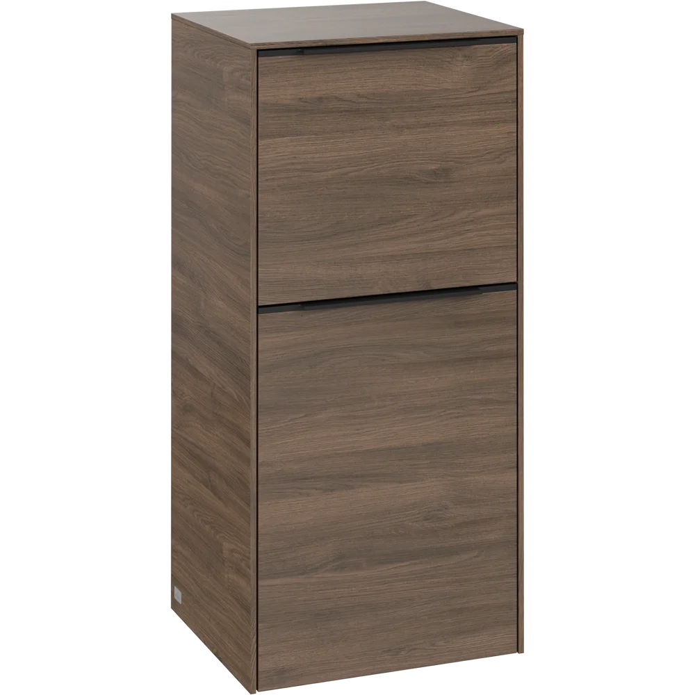 V&B SUBWAY 3.0 SIDESKAP 40X86 VENSTRE ARIZONA OAK HÅNDTAK I VOLCANO BLACK v:4191836