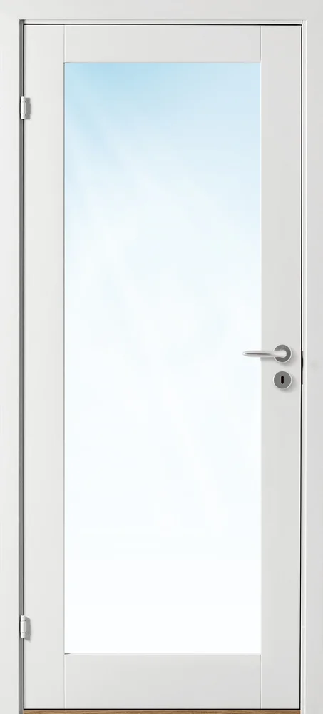 Innerdør 90×210 Stil 1 med glass hvit v:1442021 Innerdør 90×210 Stil 1 med glass hvit v:1442021