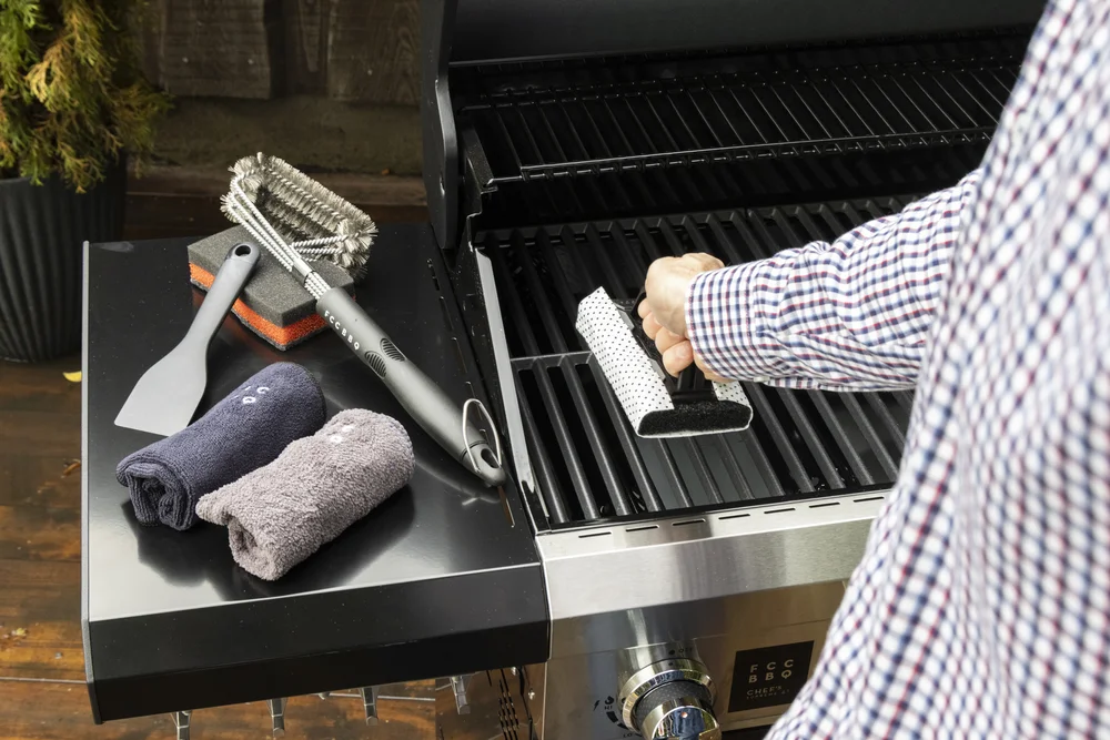 Rengjøringssett til grill 10 deler v:9260577