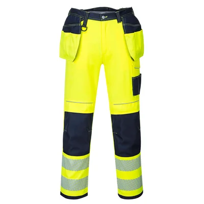 HÅNDVERKSBUKSE KL2 GUL/MAR-EU49 v:4584489