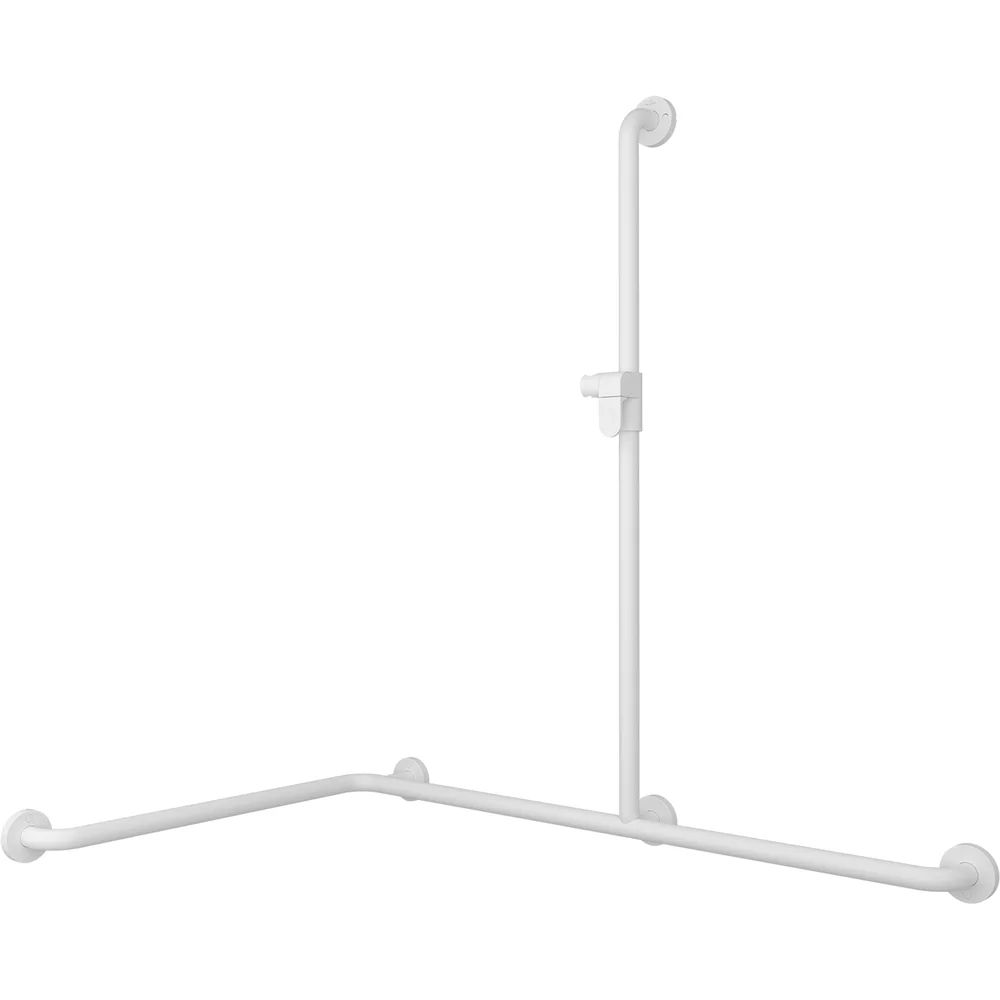 V&B VICARE FUNCTION GRIPESTANG FOR HJØRNE MED DUSJHOLDER HVIT ALPIN v:8893786