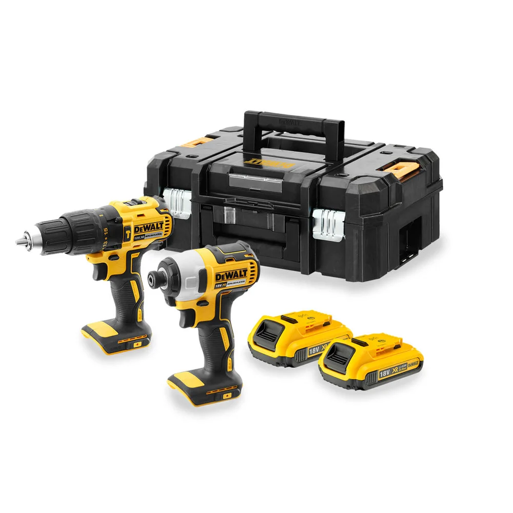 DeWalt verktøysett 18V slagdrill og slagtrekker v:1581648