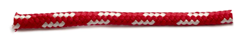 Fortøyningstau 8 mm rød/hvit 10 m v:4455330