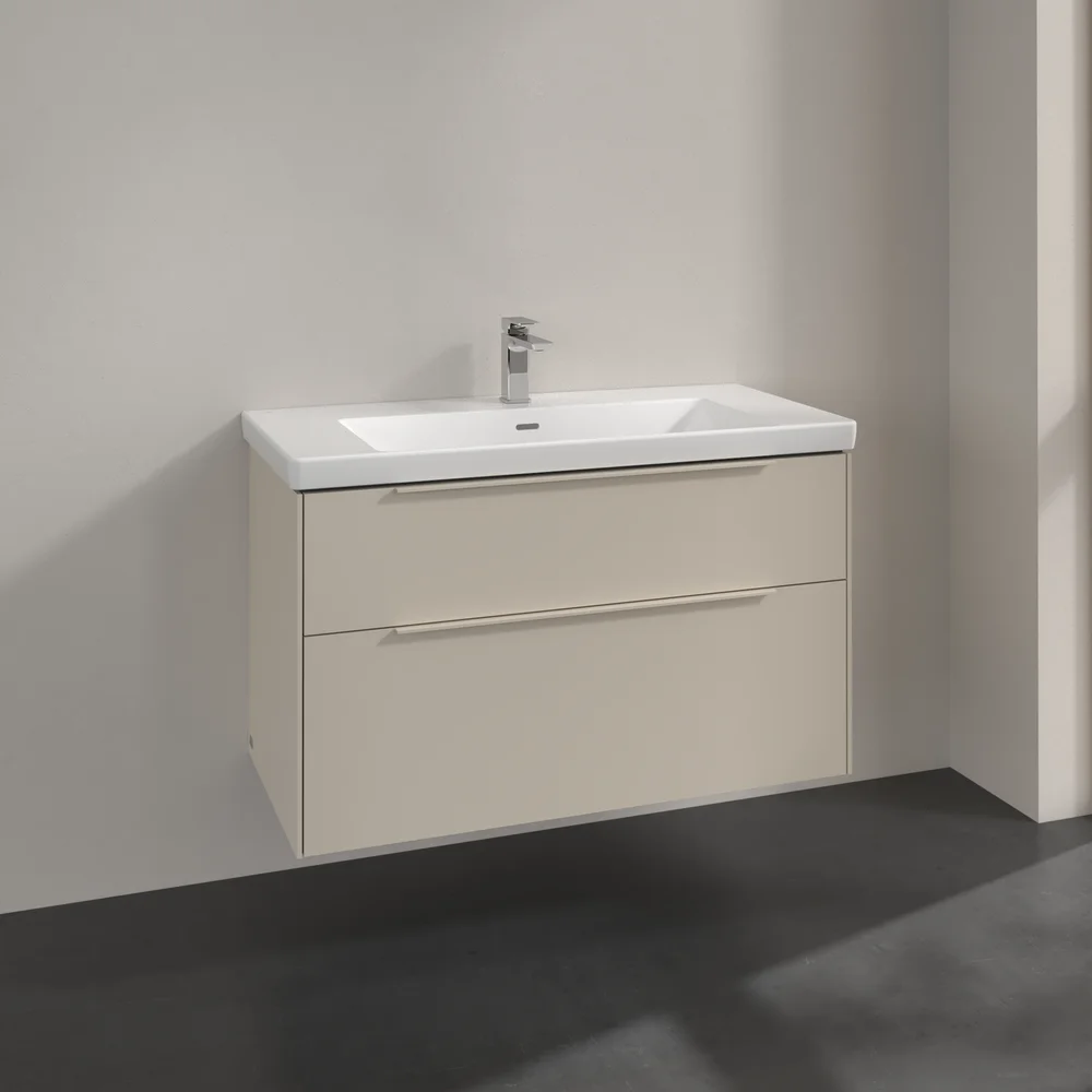 V&B SUBWAY 3.0 SERVANTSKAP 97X57 CASHMERE GREY HÅNDTAK I MØBELETS FARGE v:5286534
