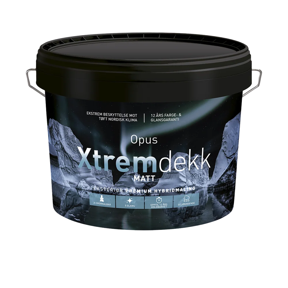 Xtremdekk matt hvit 9L v:6152111
