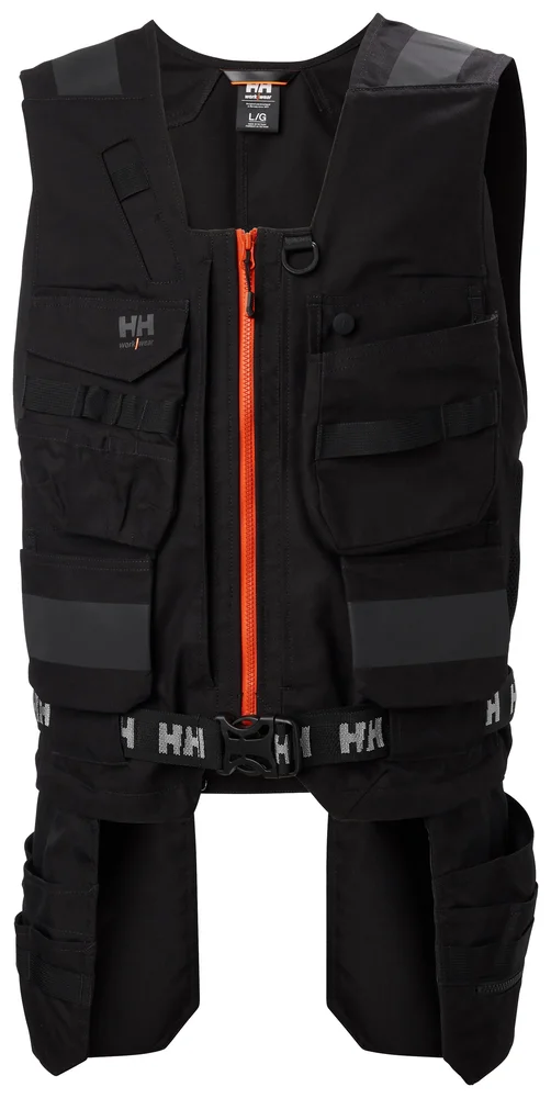 HÅNDVERKERVEST 77140 990 SVART 2XL v:5481394