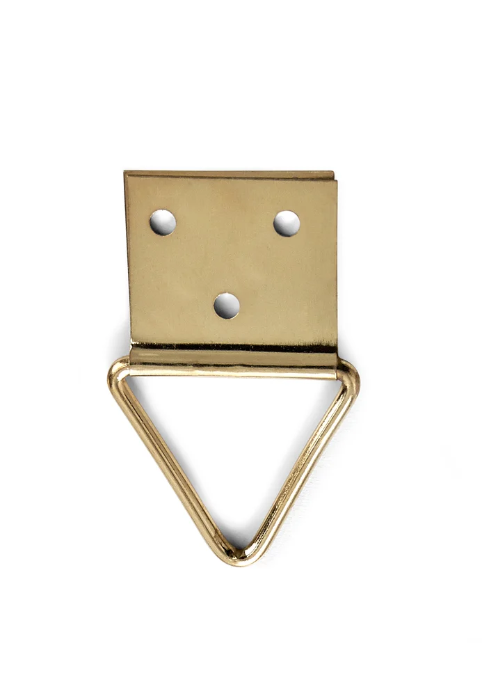 Bildehempe messing 19 x 19 mm 10 stk v:9524783