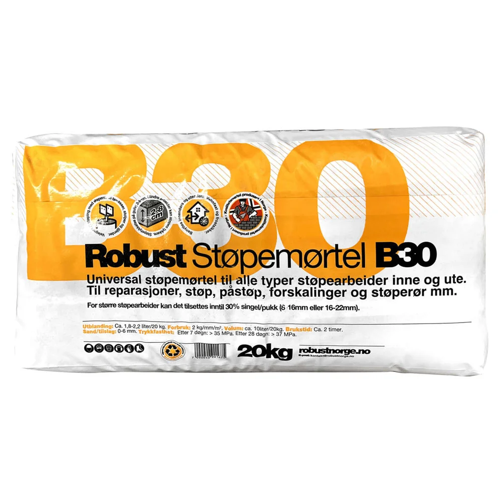 Robust Støpemørtel B30 v:7071016