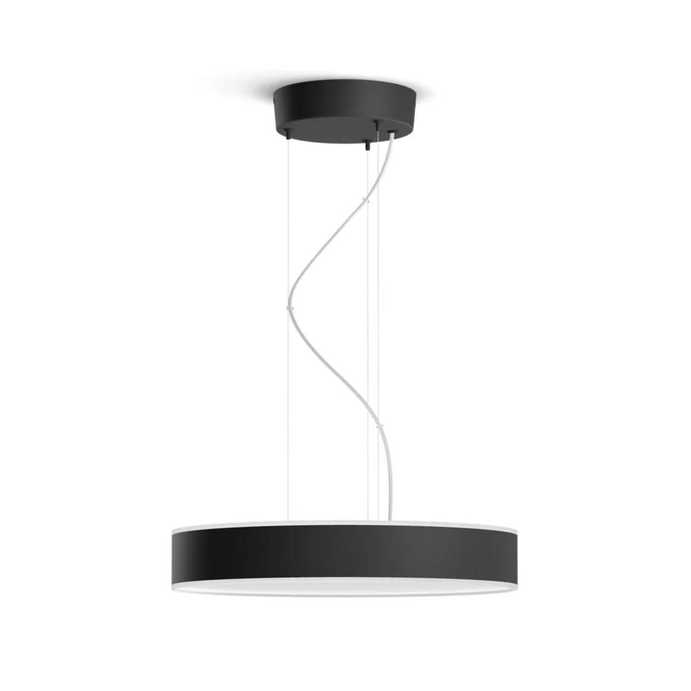 Philips Hue Taklampe pendel Enrave HUE, 34W, svart v:5446164 Philips Hue Taklampe pendel Enrave HUE, 34W, svart v:5446164