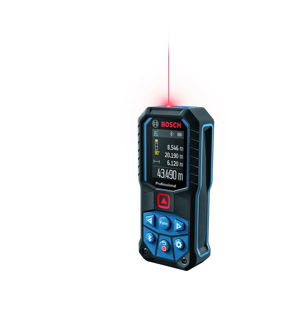Laseravstandsmåler med bluetooth rød v:1083044