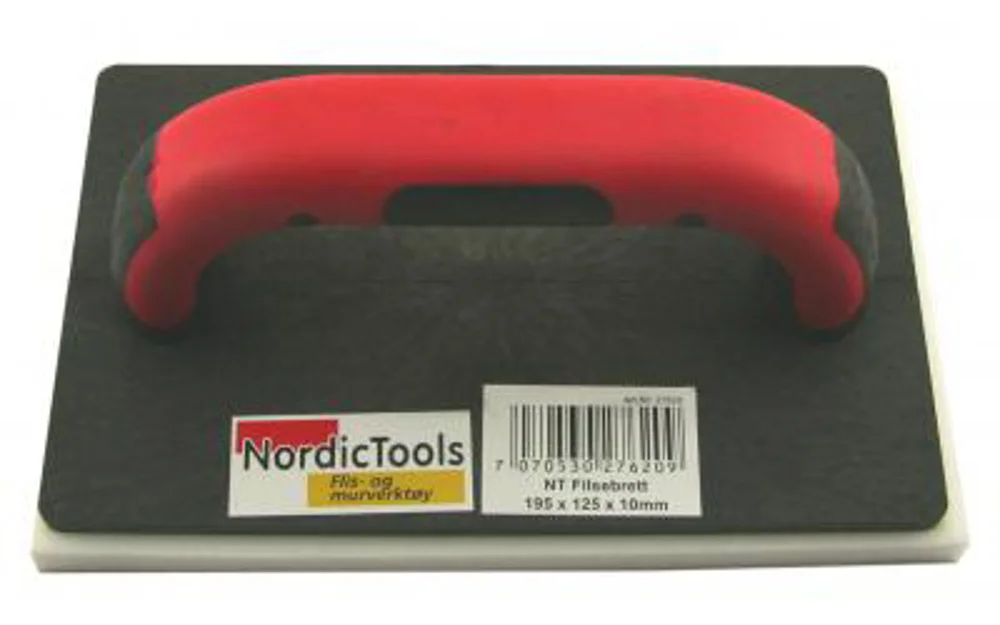 Filsebrett ergonomisk 195x125x10 mm v:9228386