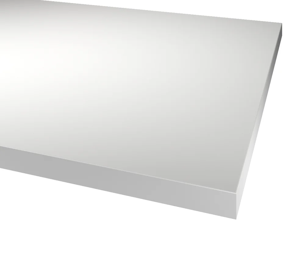 Benkeplate laminat rk-b basic white v:9906658