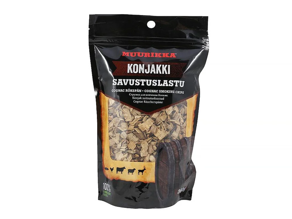 Muurikka Røykspon konjak, 360 g v:9493458 Muurikka Røykspon konjak, 360 g v:9493458
