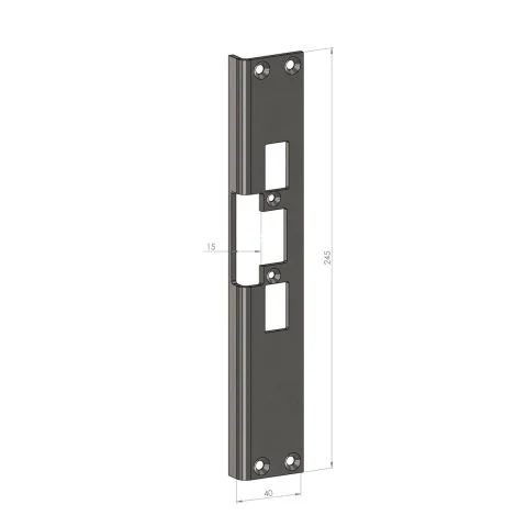 SA-30V SAFETRON Monteringsstolpe 3037625